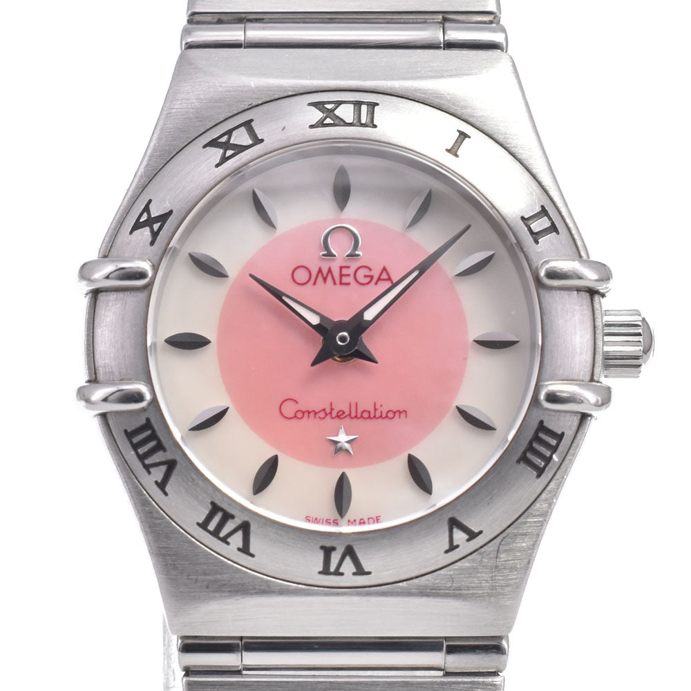 OMEGA Constellation Mini 1562.83 Japan limited edition White / pink / shell Dial Quartz Ladies
 Watch G#149911