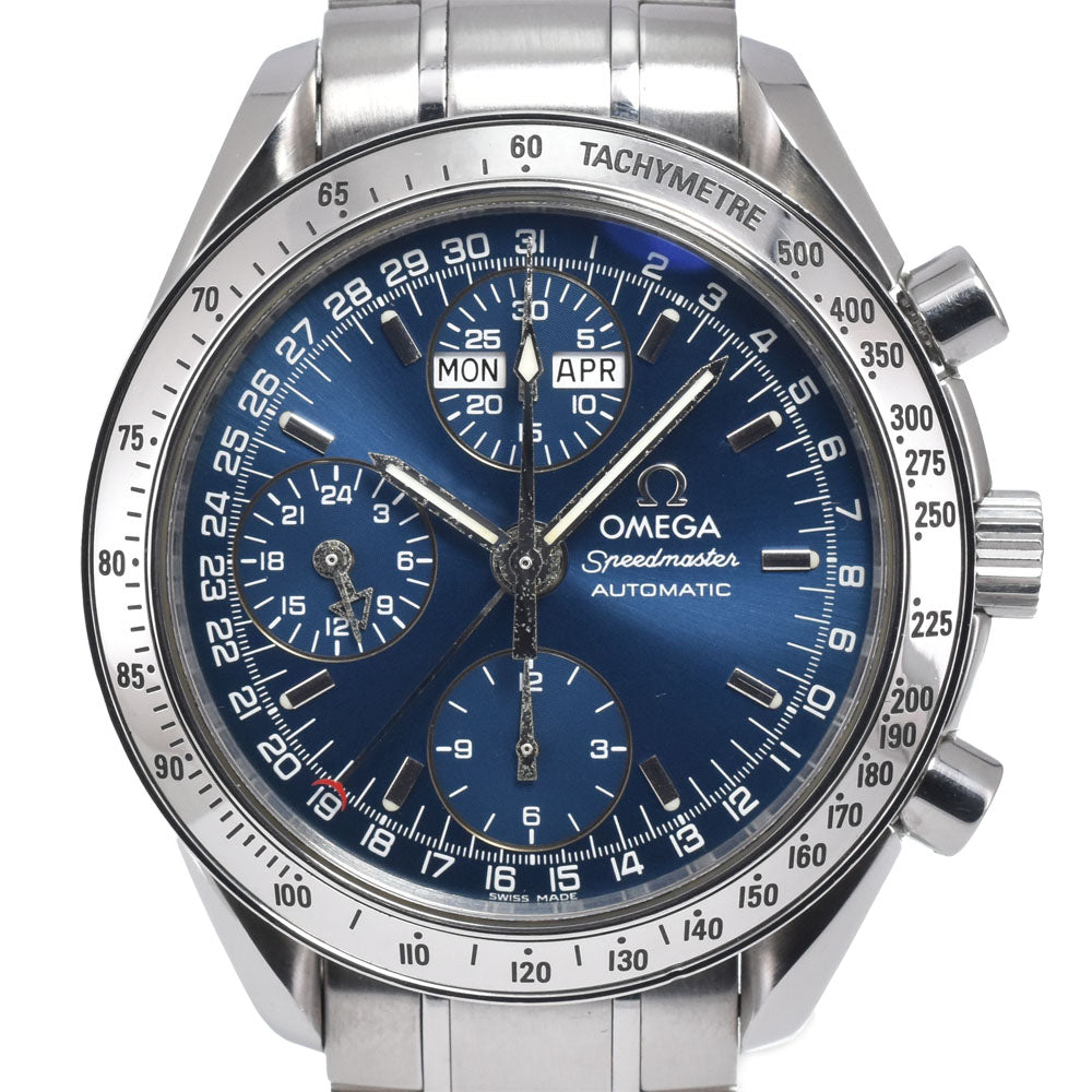 OMEGA Speedmaster 3523.80 Triple calendar blue Dial Automatic Men's
 Watch N#149913