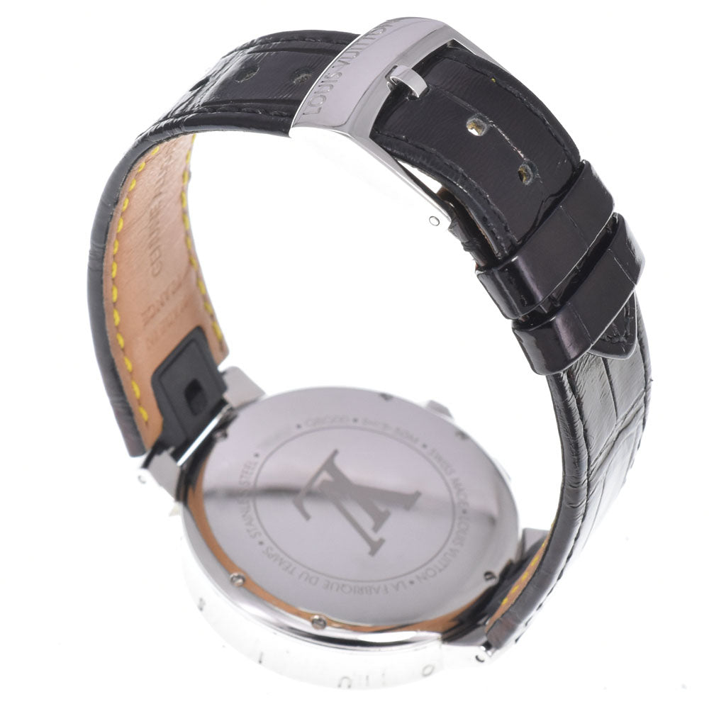 with paper LOUIS VUITTON Tambour Moon Star Q8G00 Silver Dial Quartz Unisex
 Watch G#149917