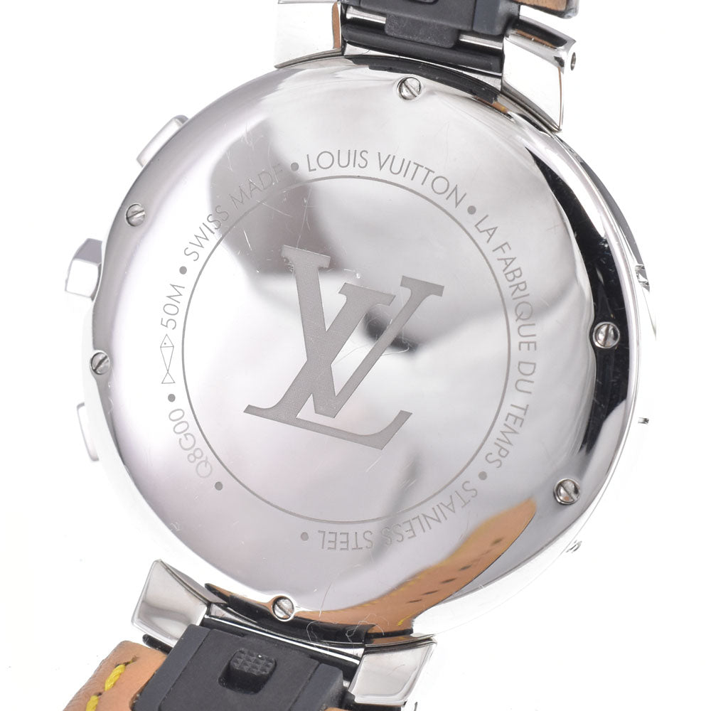 with paper LOUIS VUITTON Tambour Moon Star Q8G00 Silver Dial Quartz Unisex
 Watch G#149917