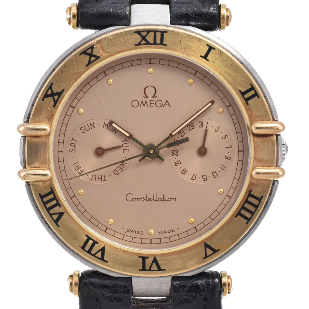 OMEGA Constellation K18YGBezel gold Dial Quartz Men's
 Watch G#149919