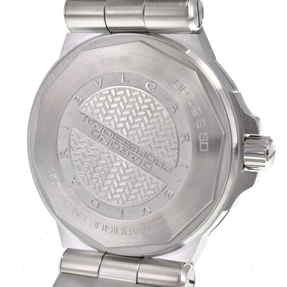 BVLGARI Diagono Scuba Aqua DP42SSD black Dial Automatic Men's
 Watch G#149923