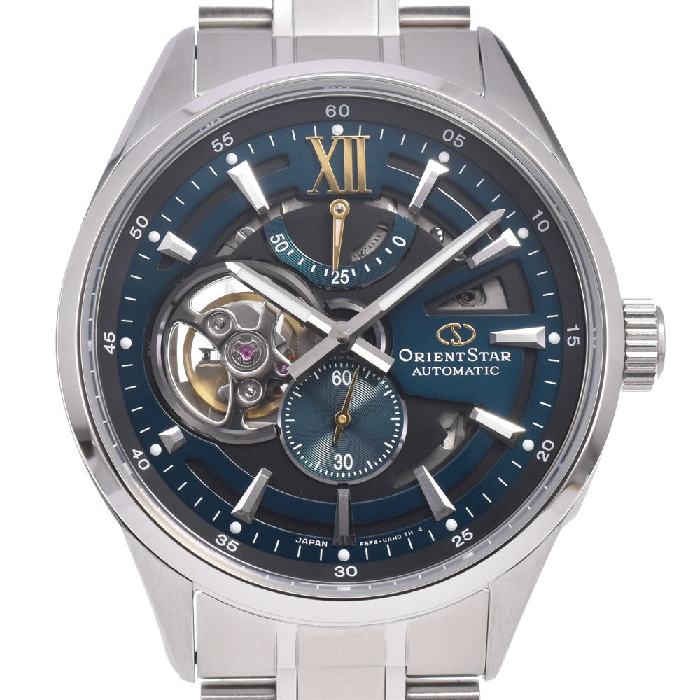 with paper ORIENT STAR Contemporary Collection F6R4-UAA0 Small second power reserve see-through back green Dial Automatic Men's
 Watch E#149925
