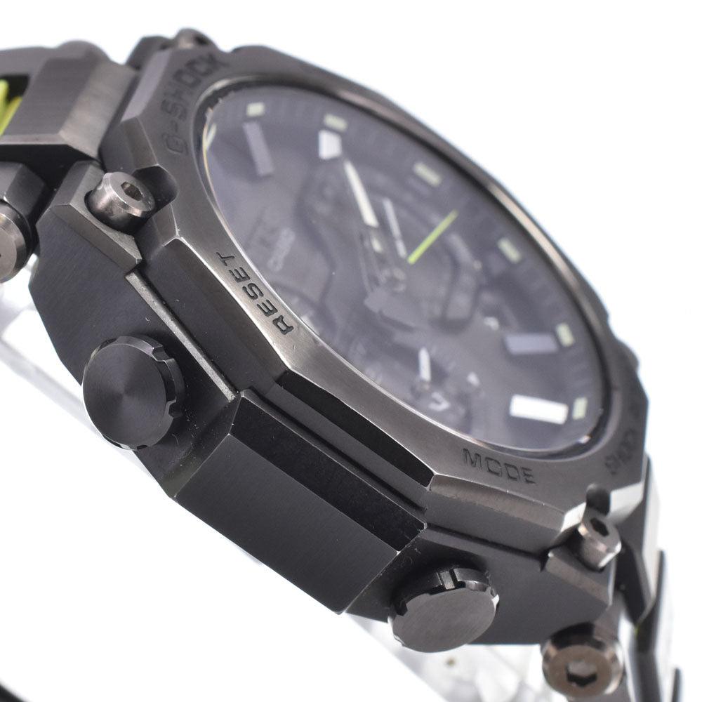 with paper CASIO G-SHOCK MT-G MTG-B2000SKZ-1AJR SANKUANZ model black Dial Radio Sync Solar Men's
 Watch E#149929