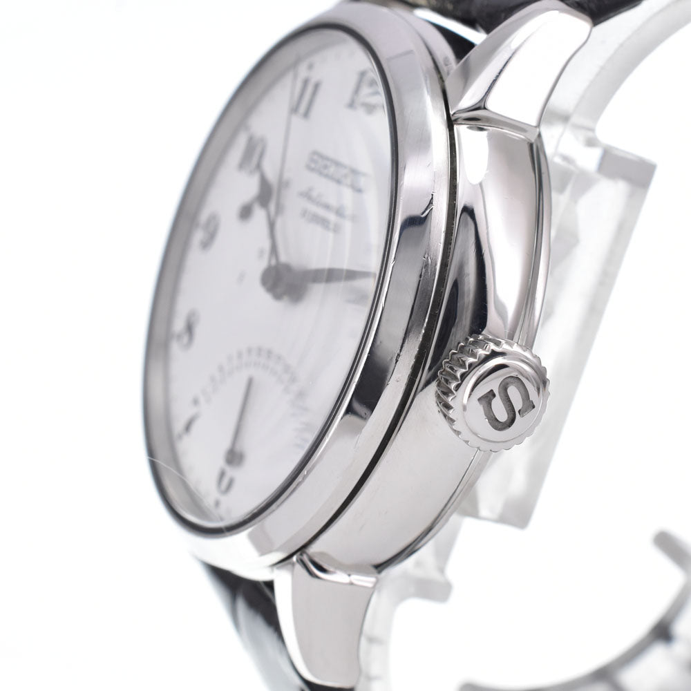with paper SEIKO Presage Day Date SARD007/6R24-00E0 Enamel dial power reserve white Dial Automatic Men's
 Watch G#149937