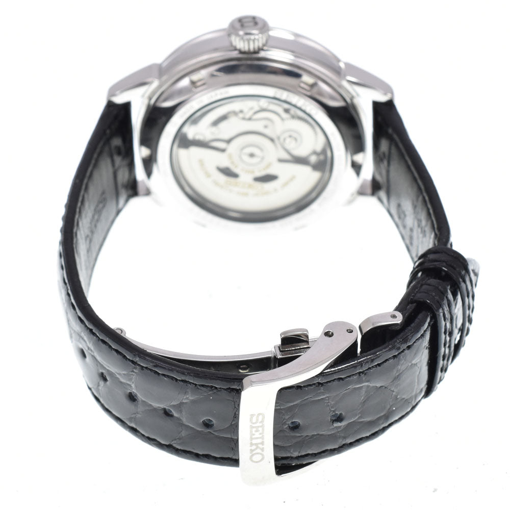 with paper SEIKO Presage Day Date SARD007/6R24-00E0 Enamel dial power reserve white Dial Automatic Men's
 Watch G#149937