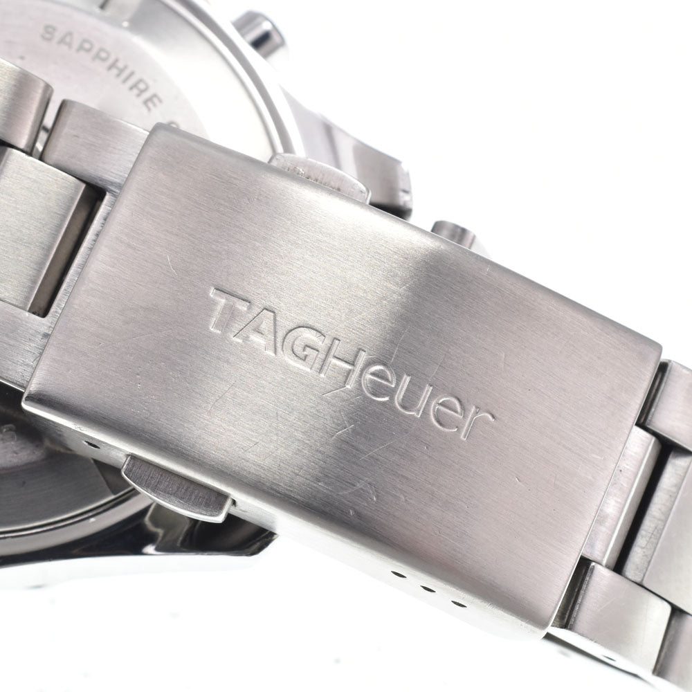 TAG HEUER Aqua racer CAF101E Grand Date Chronograph black Dial Quartz Men's
 Watch J#149941
