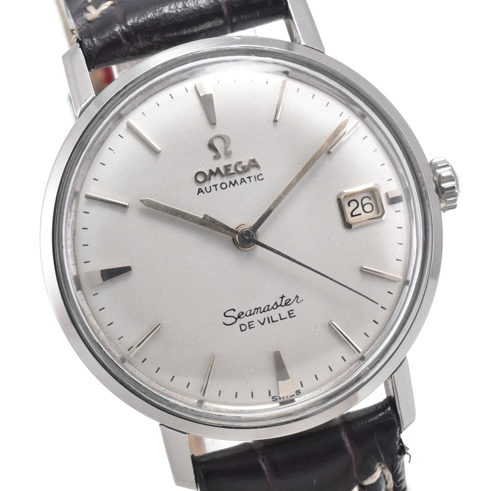 OMEGA Seamaster De Ville 14910 SC-62 vintage Cal.562 Date Silver Dial Automatic Men's
 Watch I#149950