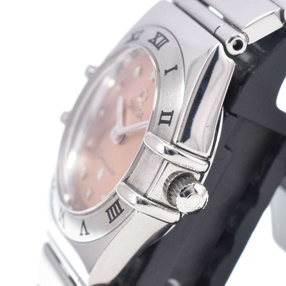 with paper OMEGA Constellation My Choice 1561.61 salmon pink Dial Quartz Ladies
 Watch G#149951