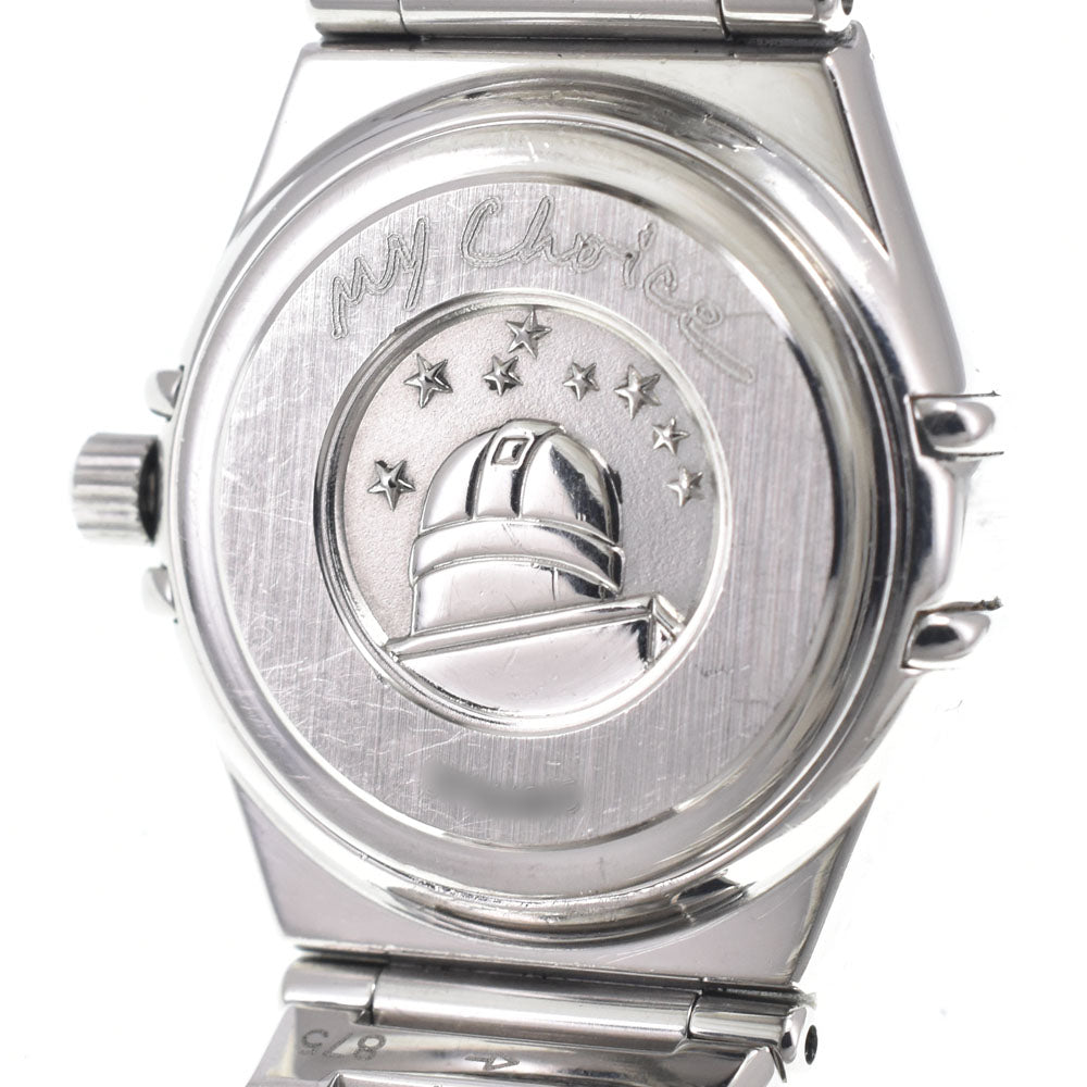 with paper OMEGA Constellation My Choice 1561.61 salmon pink Dial Quartz Ladies
 Watch G#149951