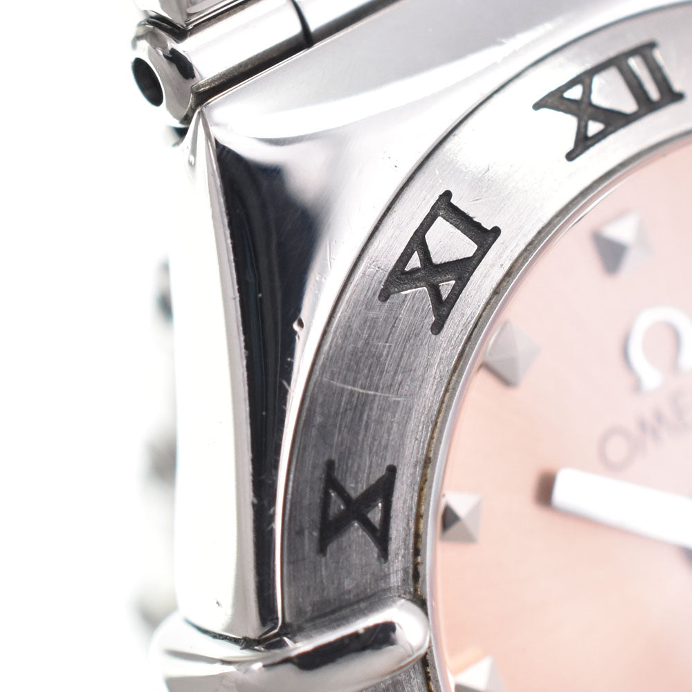 with paper OMEGA Constellation My Choice 1561.61 salmon pink Dial Quartz Ladies
 Watch G#149951