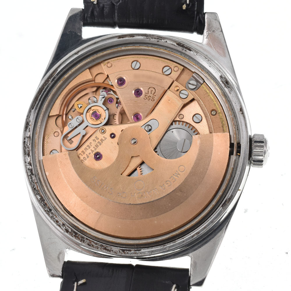 OMEGA Geneva 166.041 vintage Cal.565 Silver Dial Automatic Men's
 Watch I#149952