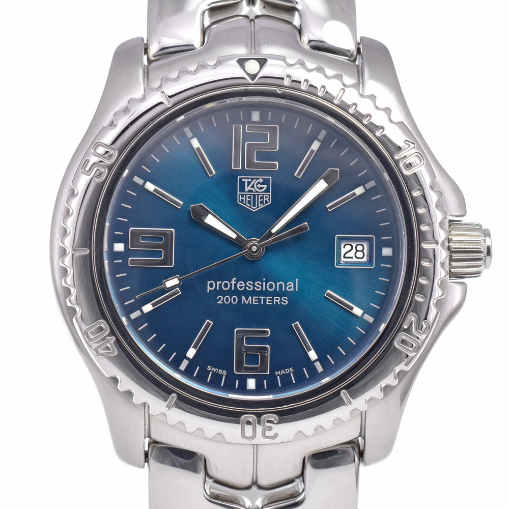with paper TAG HEUER Link WT1119.BA0551 Date Limited to 1000 pieces worldwide green Dial Quartz Men's
 Watch G#149957