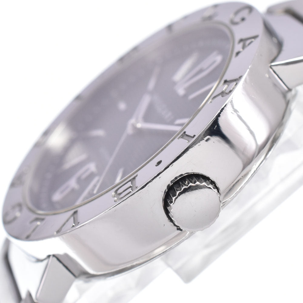 with paper BVLGARI Bvlgari Bvlgari BB38SS AUTO Date black Dial Automatic Men's
 Watch G#149959