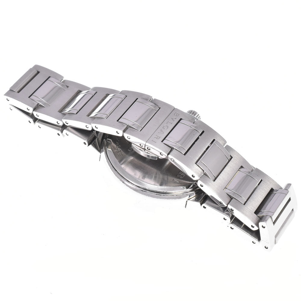 with paper BVLGARI Bvlgari Bvlgari BB38SS AUTO Date black Dial Automatic Men's
 Watch G#149959