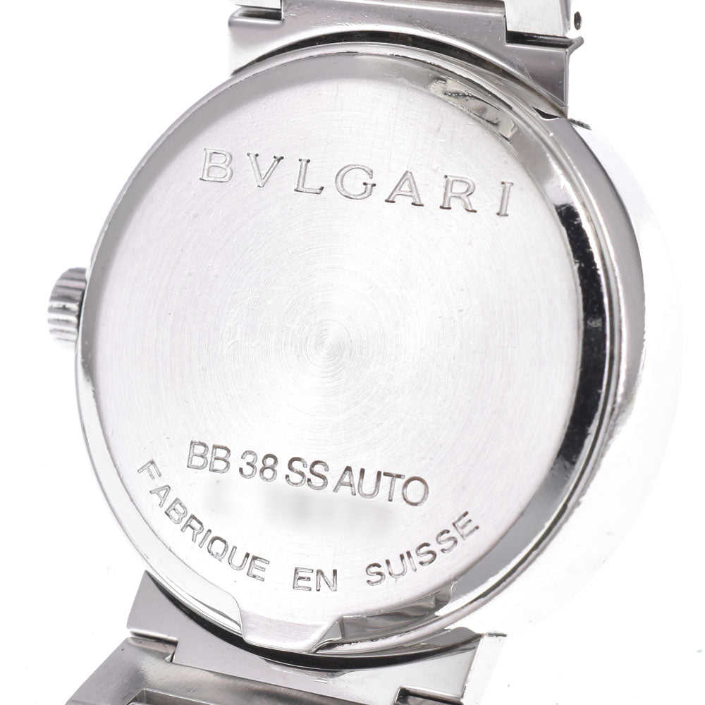 with paper BVLGARI Bvlgari Bvlgari BB38SS AUTO Date black Dial Automatic Men's
 Watch G#149959