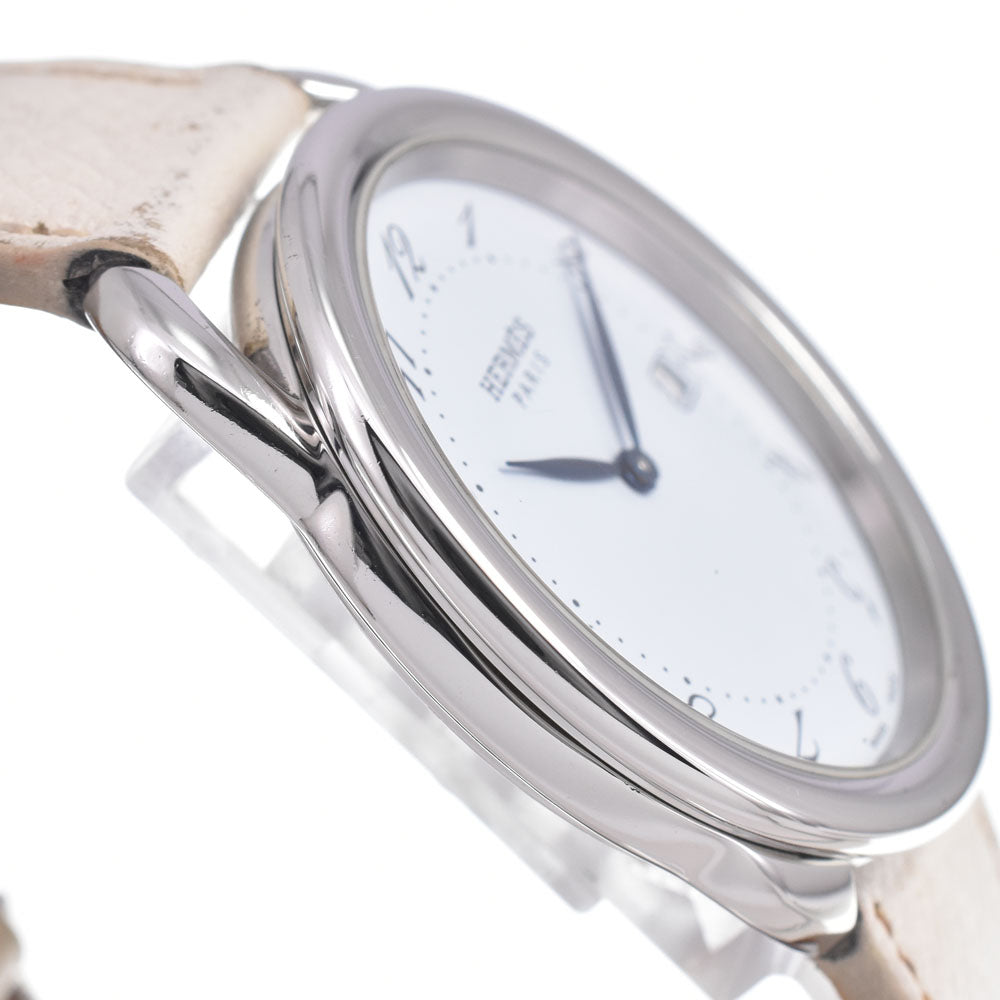 HERMES Arceau AR5.710 Date white Dial Quartz Men's
 Watch G#149962