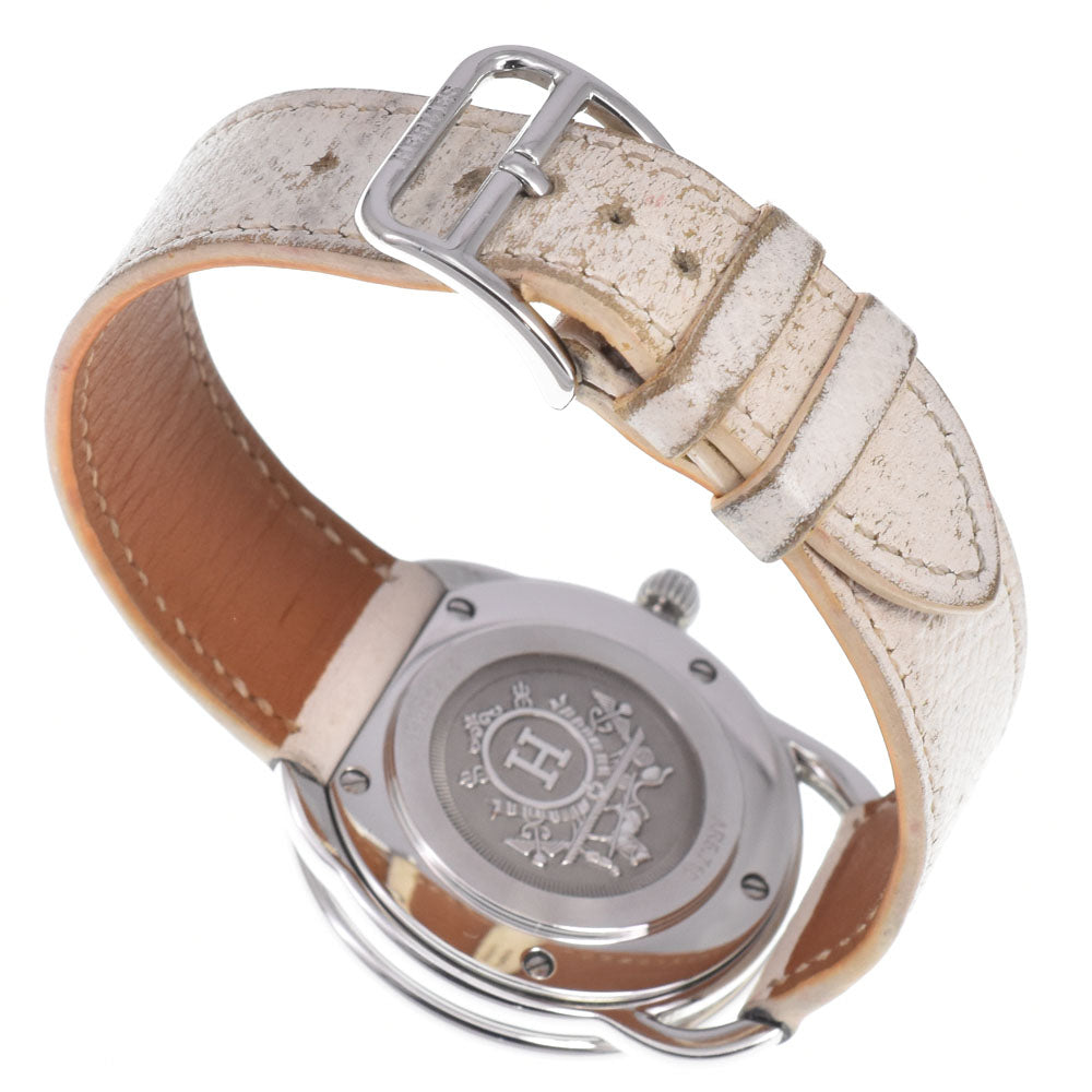 HERMES Arceau AR5.710 Date white Dial Quartz Men's Watch G#149962