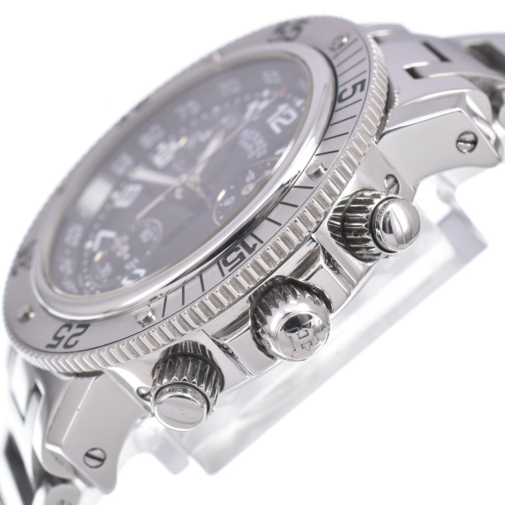 with paper HERMES Clipper diver CL2.310 Chronograph Date black Dial Quartz Ladies
 Watch G#149967