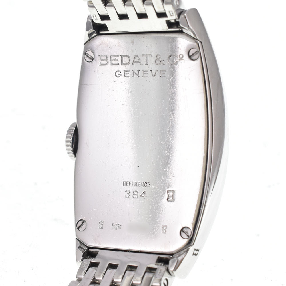 BEDAT&Co NO.3 384.021.600 Diamond Bezel Silver Dial Quartz Ladies
 Watch J#149970