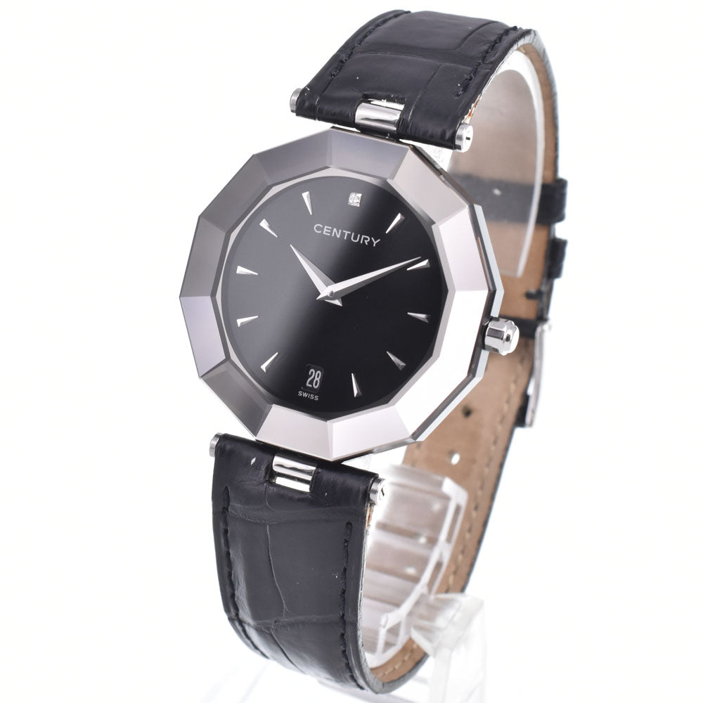 with paper CENTURY Plat Imtime Egos 606.7.X.50I.11.CYM Date black Dial Quartz Men's
 Watch G#149973