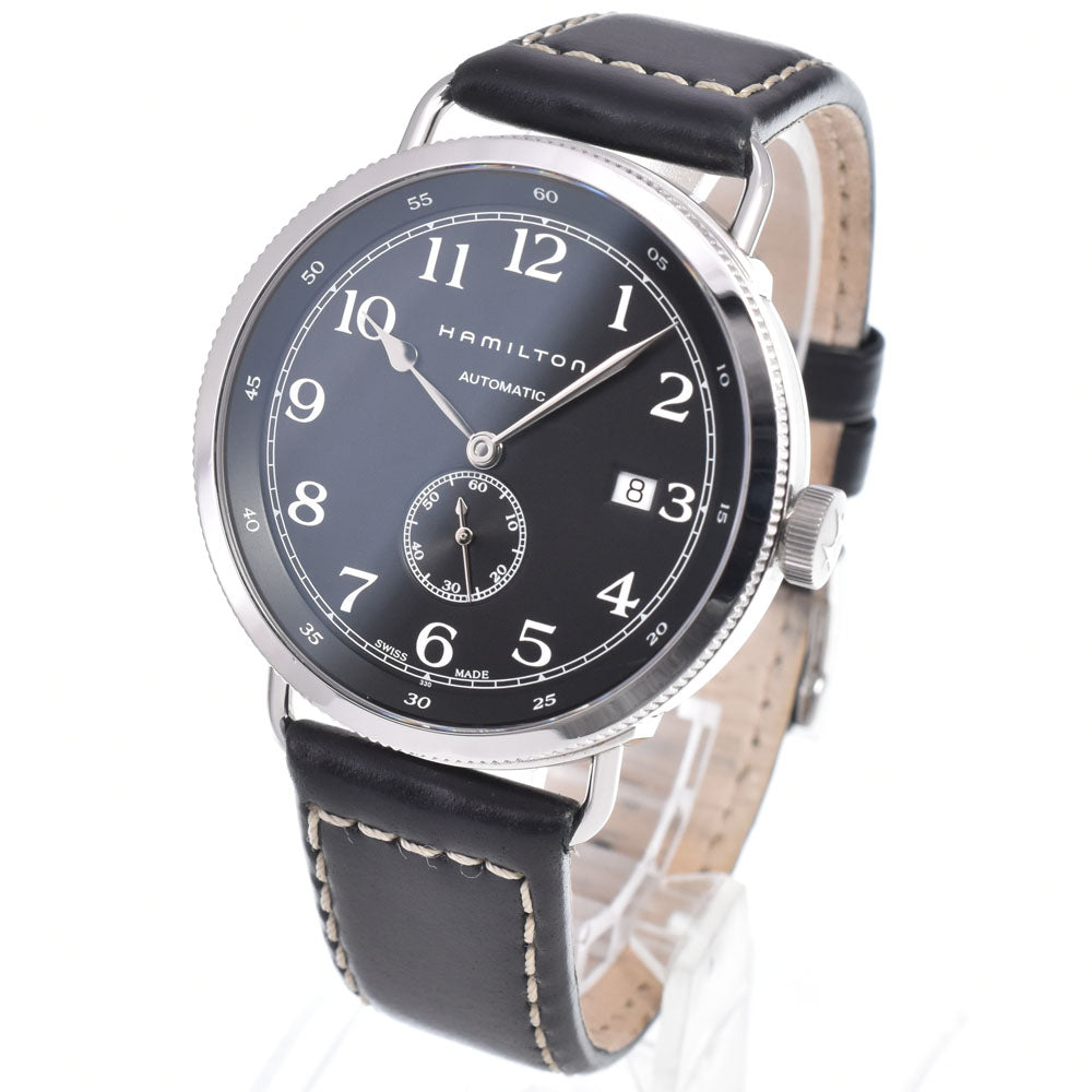 with paper HAMILTON Khaki Pioneer H78415733/H784150 Date black Dial Automatic Men's
 Watch H#149974