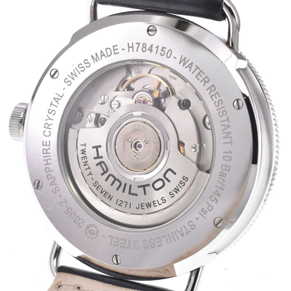 with paper HAMILTON Khaki Pioneer H78415733/H784150 Date black Dial Automatic Men's
 Watch H#149974