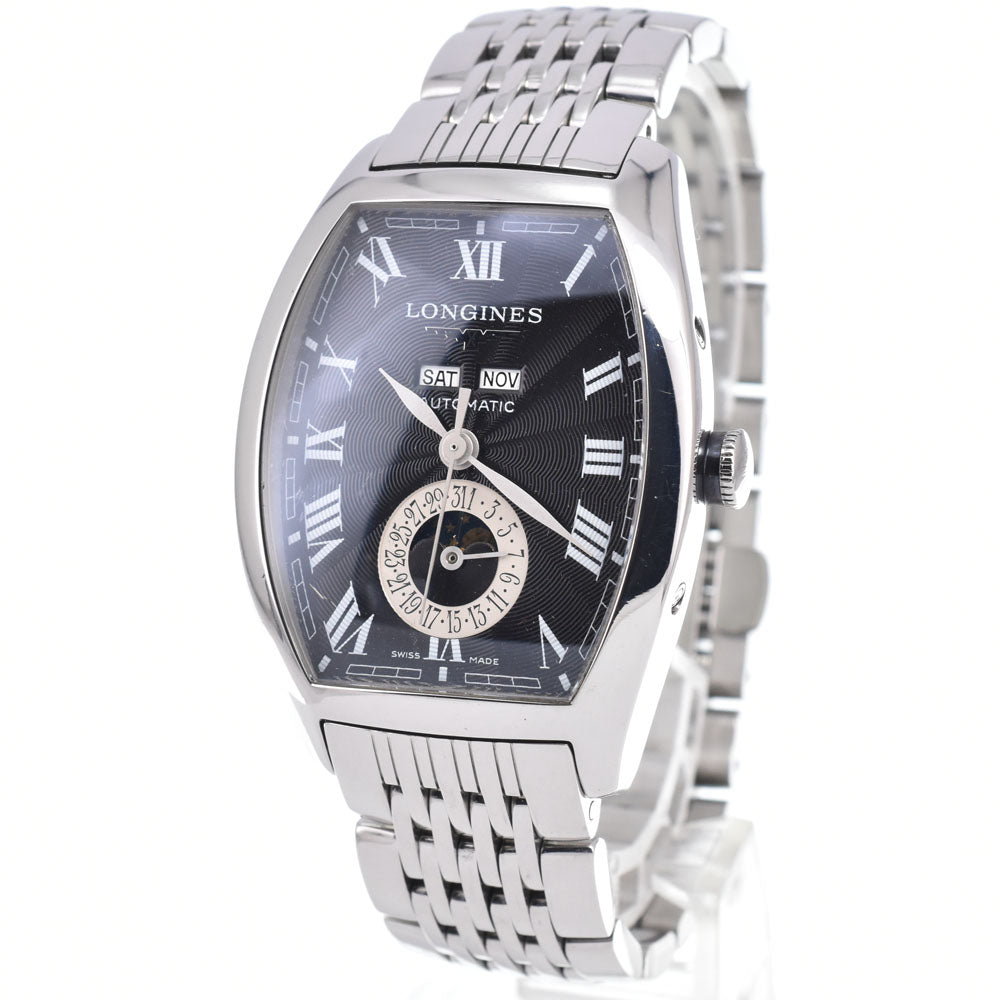 LONGINES Evidenza L2.671.4.58.6 Date black Dial Automatic Men's
 Watch H#149977