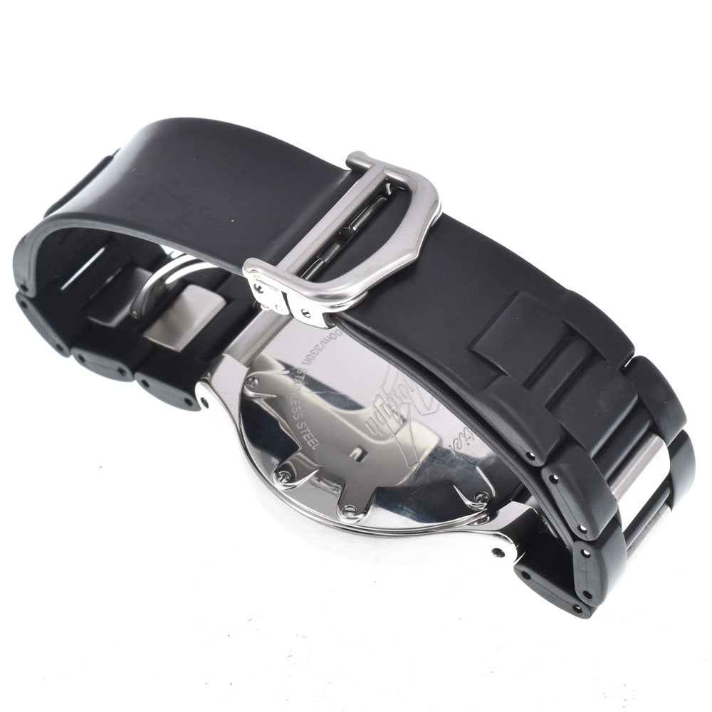 CARTIER Must21 CHRONOSCAPH LM W10125U2 Chronograph Date Black / Silver Dial Quartz Men's
 Watch H#149986