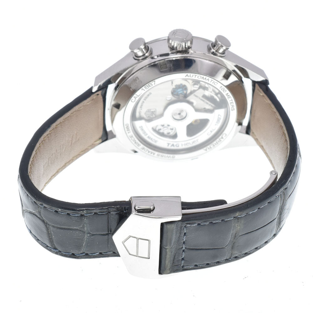 TAG HEUER Carrera CAR2114.FC6292 Chronograph Silver Dial Automatic Men's
 Watch J#149992