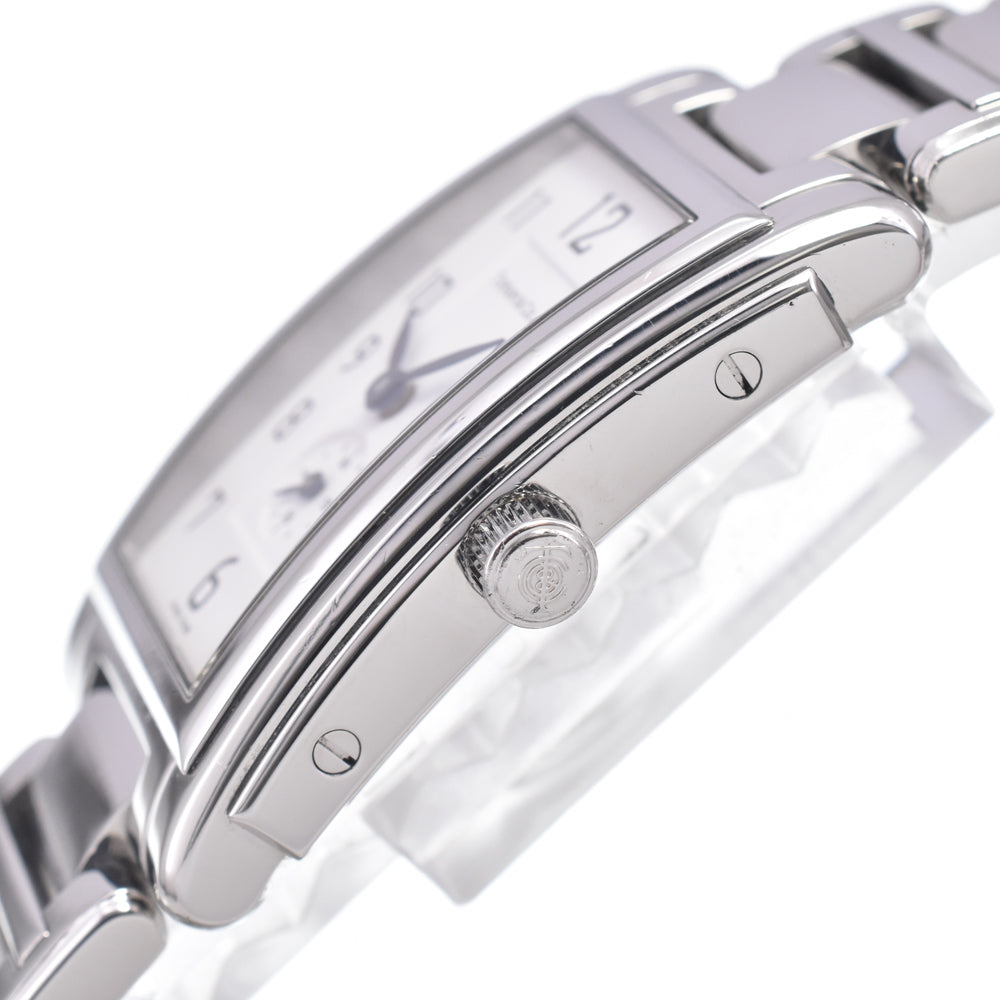 with paper TIFFANY&Co. ground 19291316 Small second white Dial Quartz Ladies
 Watch J#149993