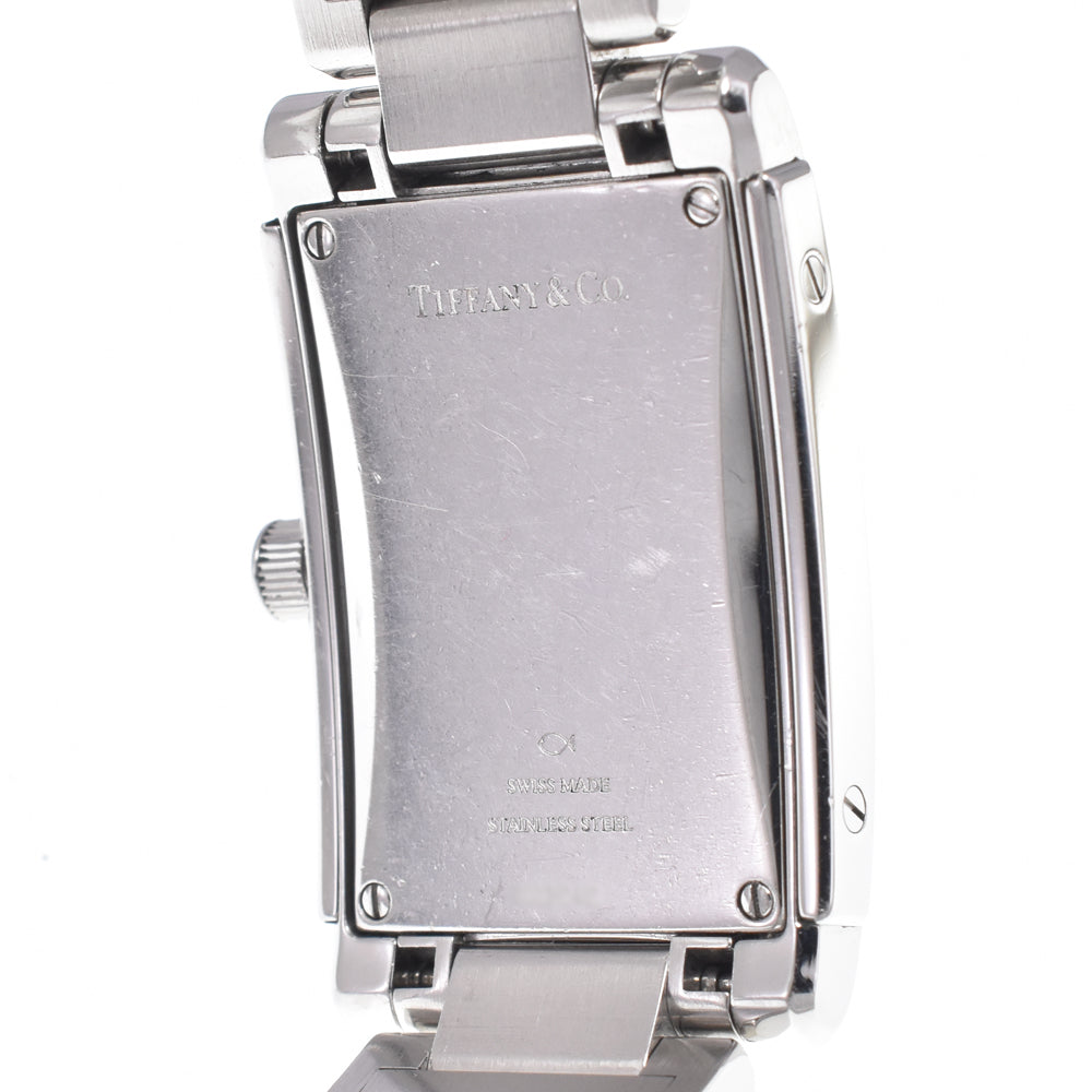 with paper TIFFANY&Co. ground 19291316 Small second white Dial Quartz Ladies
 Watch J#149993