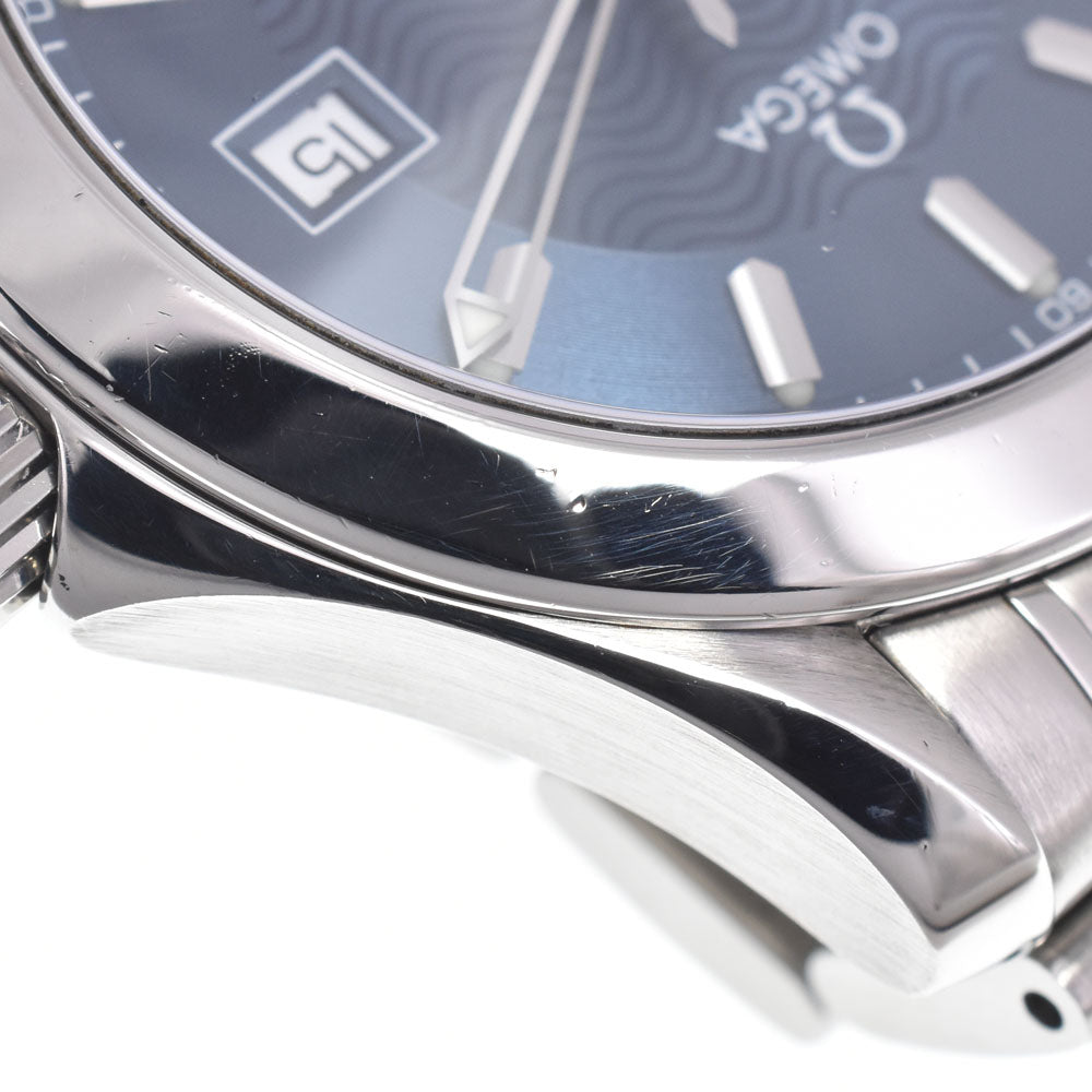 OMEGA Seamaster 2511.81 120m Date blue Dial Quartz Men's
 Watch J#149995