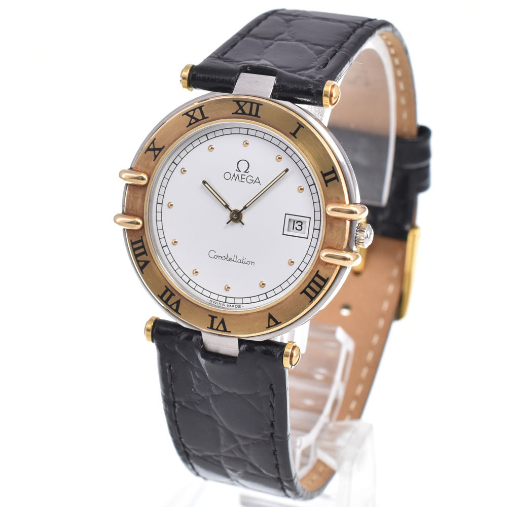 OMEGA Constellation K18YGBezel white Dial Quartz Men's
 Watch K#149998