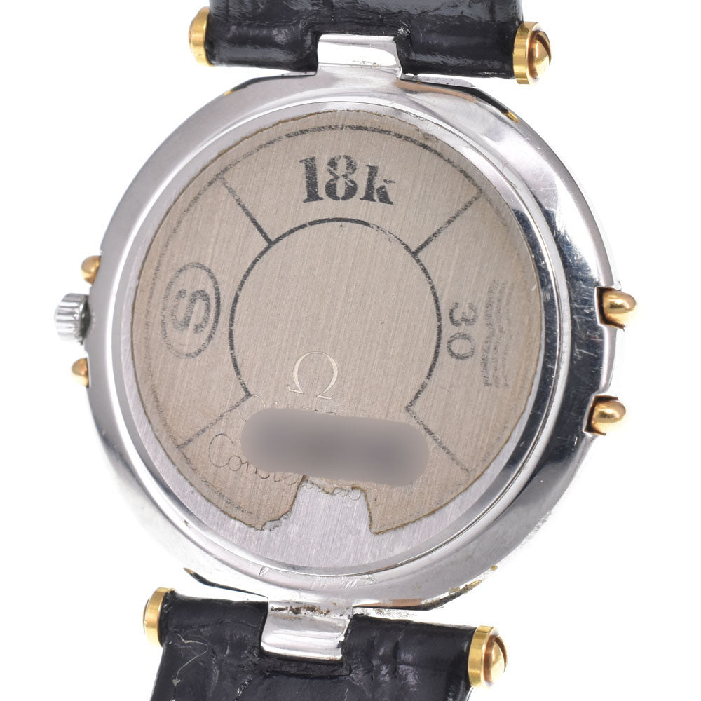 OMEGA Constellation K18YGBezel white Dial Quartz Men's
 Watch K#149998