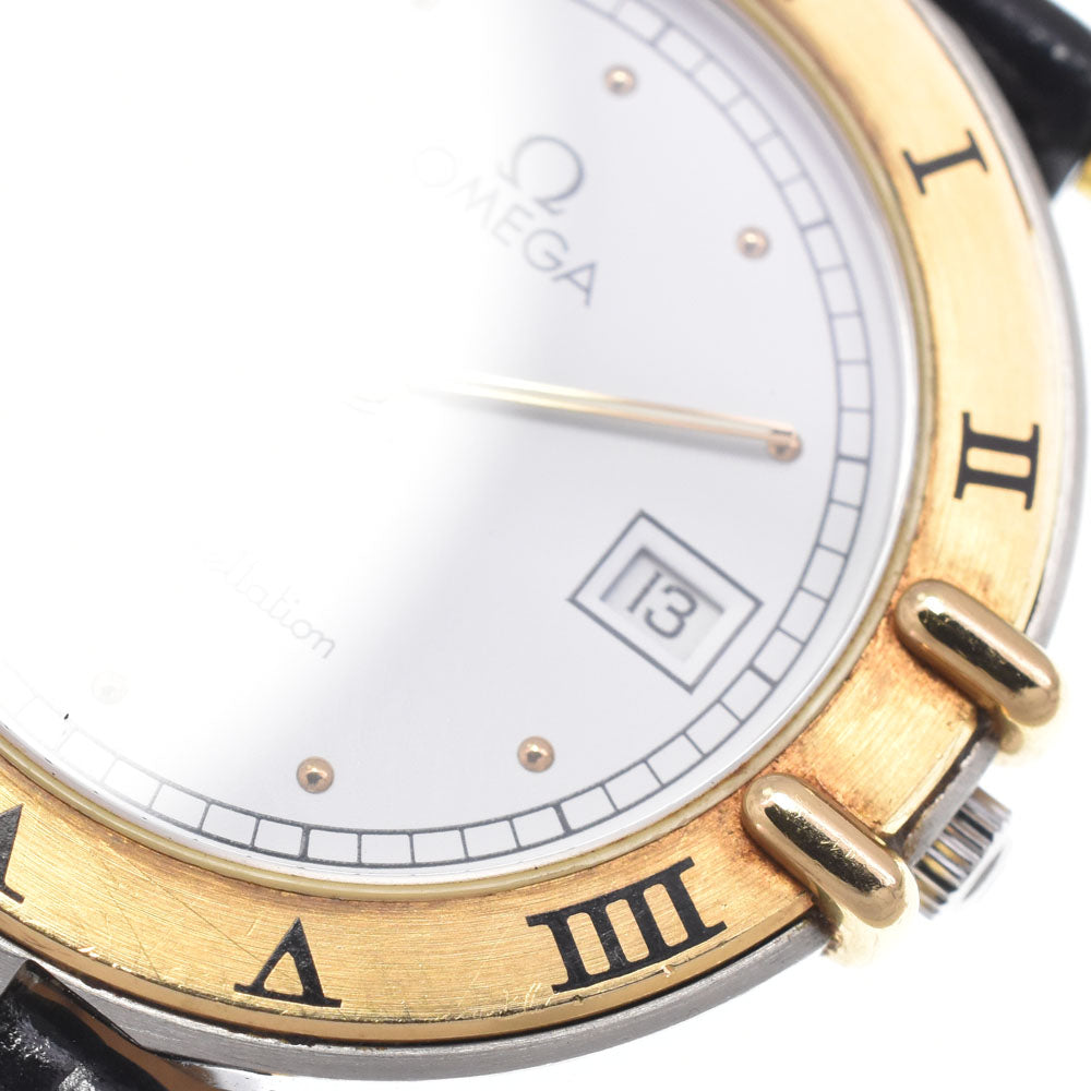 OMEGA Constellation K18YGBezel white Dial Quartz Men's
 Watch K#149998