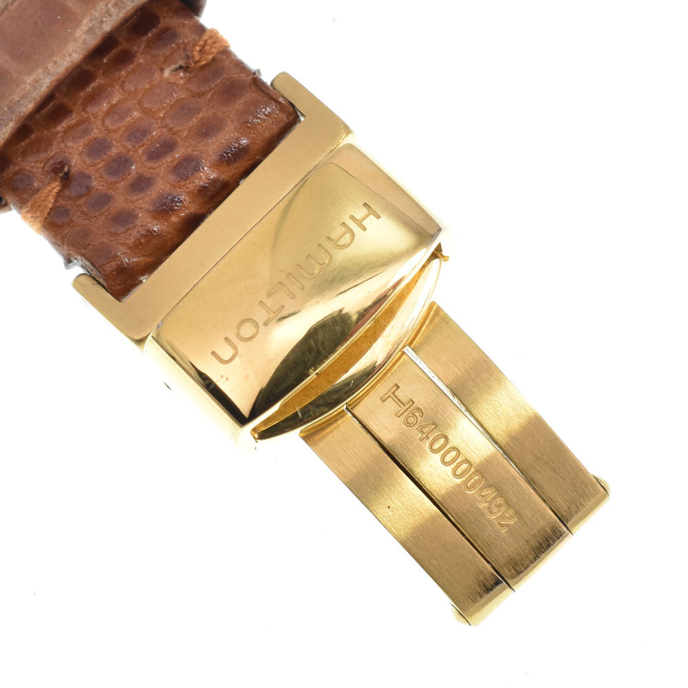 with paper HAMILTON Ventura H241010 white Dial Quartz Ladies
 Watch H#149999