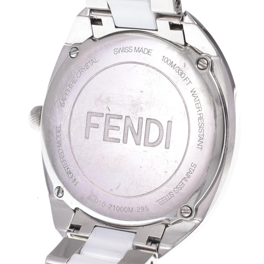with paper FENDI Bugs monster 21000M 2P diamond pink Dial Quartz Ladies
 Watch J#150001