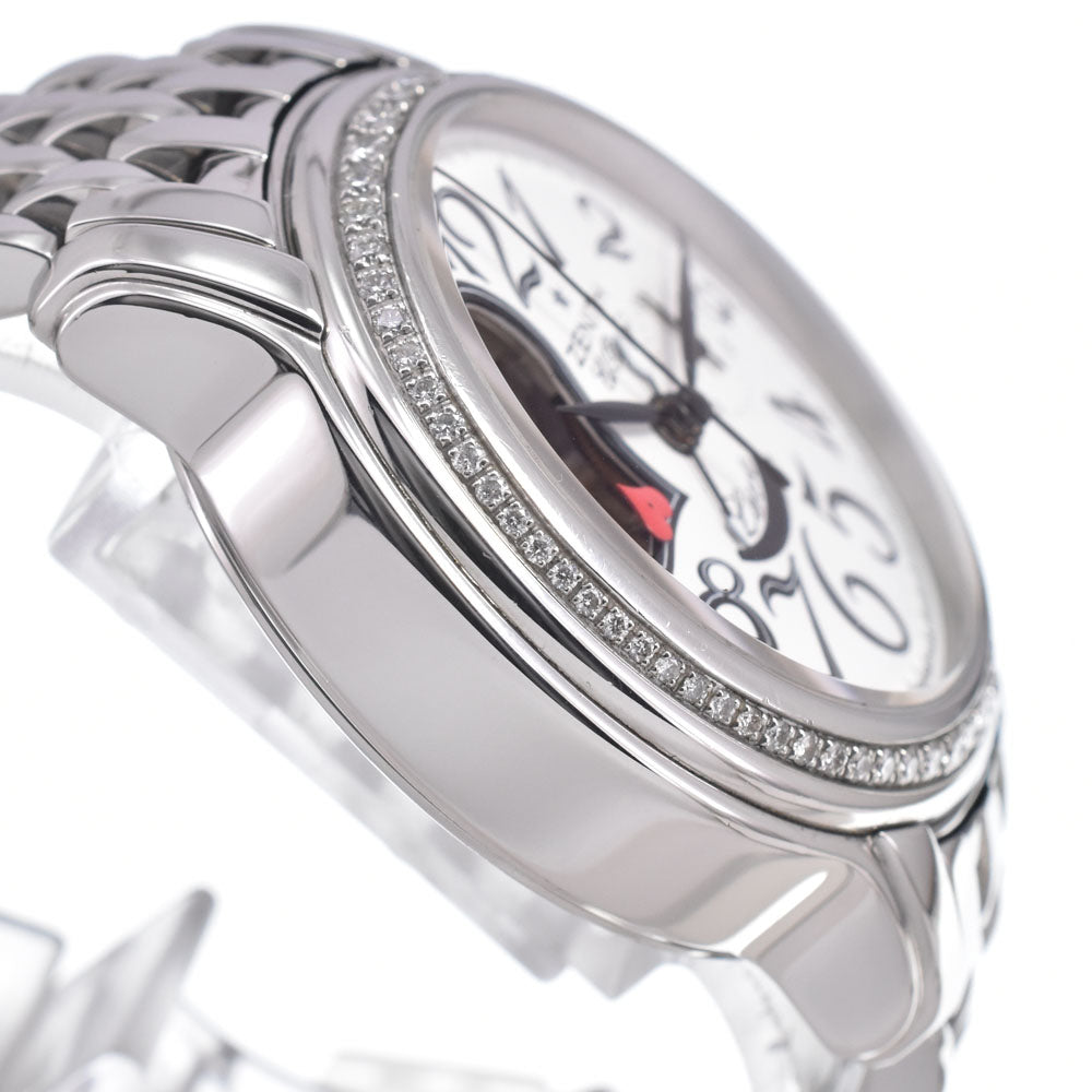 ZENITH El Primero Open Heart 16.1230.4021 diamond bezel chronograph Silver Dial Automatic Men's
 Watch J#150005
