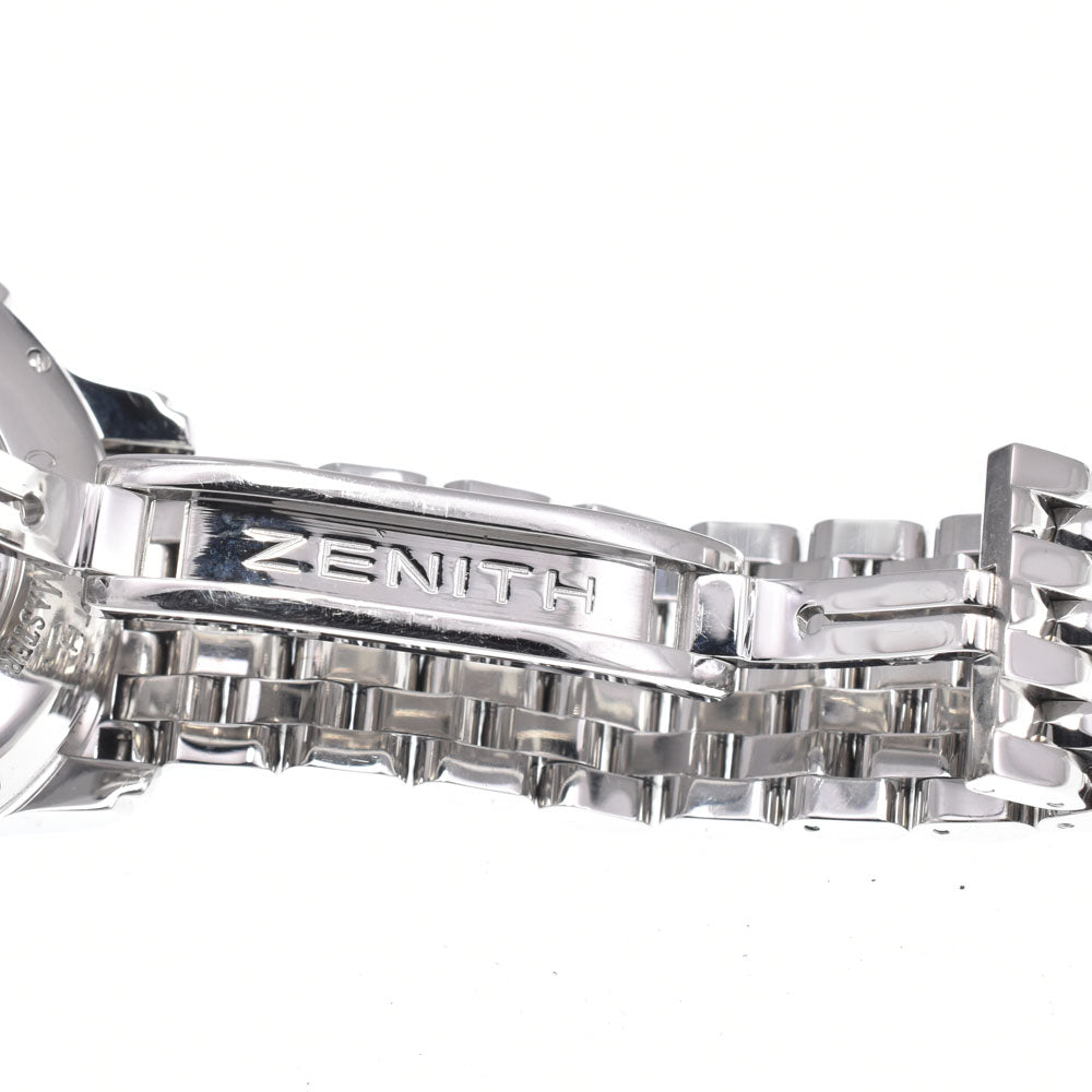 ZENITH El Primero Open Heart 16.1230.4021 diamond bezel chronograph Silver Dial Automatic Men's
 Watch J#150005