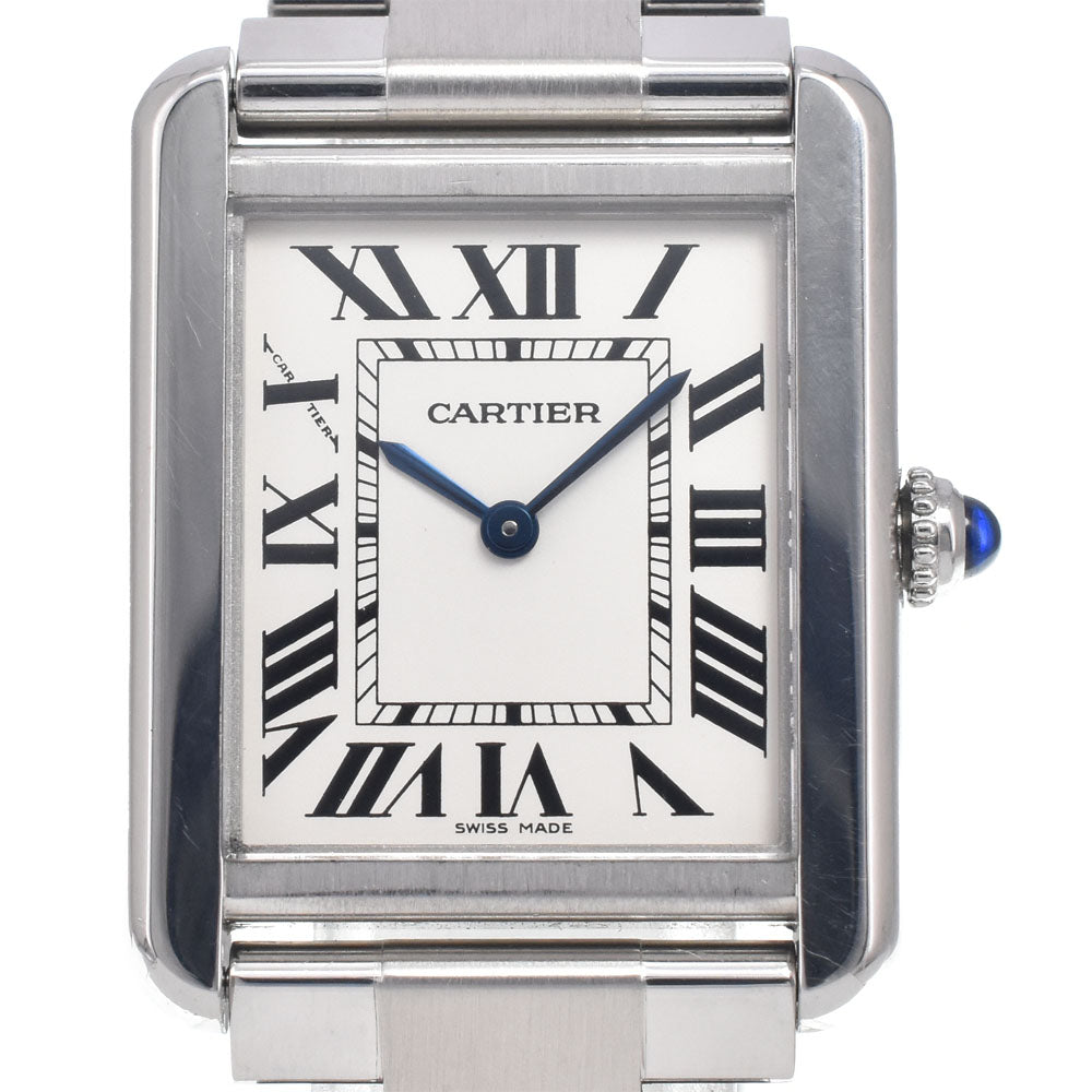CARTIER Tank solo W5200013 Silver Dial Quartz Ladies
 Watch I#150006