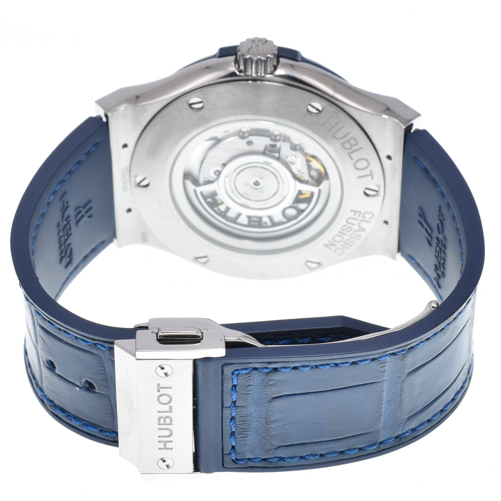 with paper HUBLOT Classic fusion 511.NX.7170.LR blue Dial Automatic Men's
 Watch O#150015