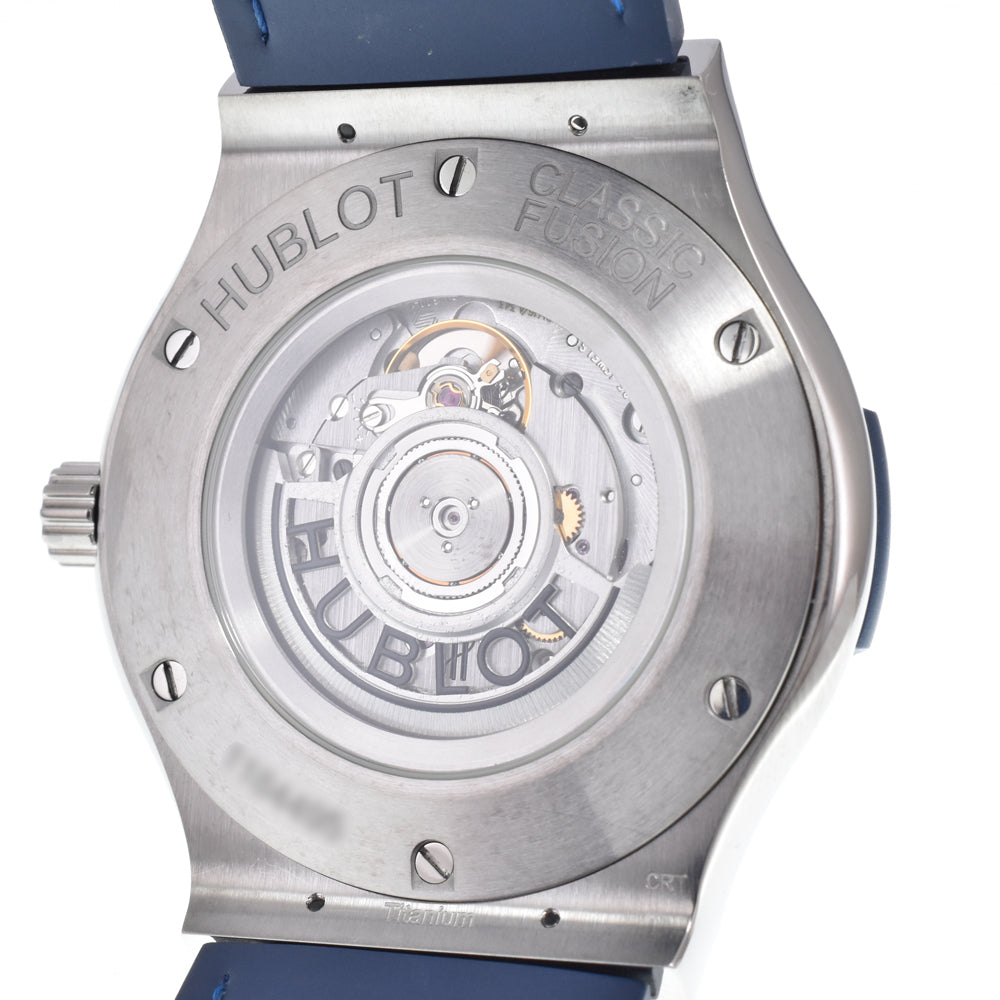 with paper HUBLOT Classic fusion 511.NX.7170.LR blue Dial Automatic Men's
 Watch O#150015