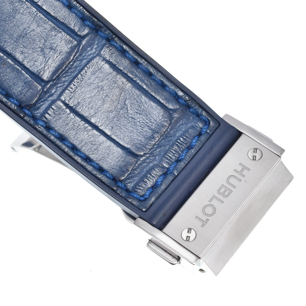 with paper HUBLOT Classic fusion 511.NX.7170.LR blue Dial Automatic Men's
 Watch O#150015