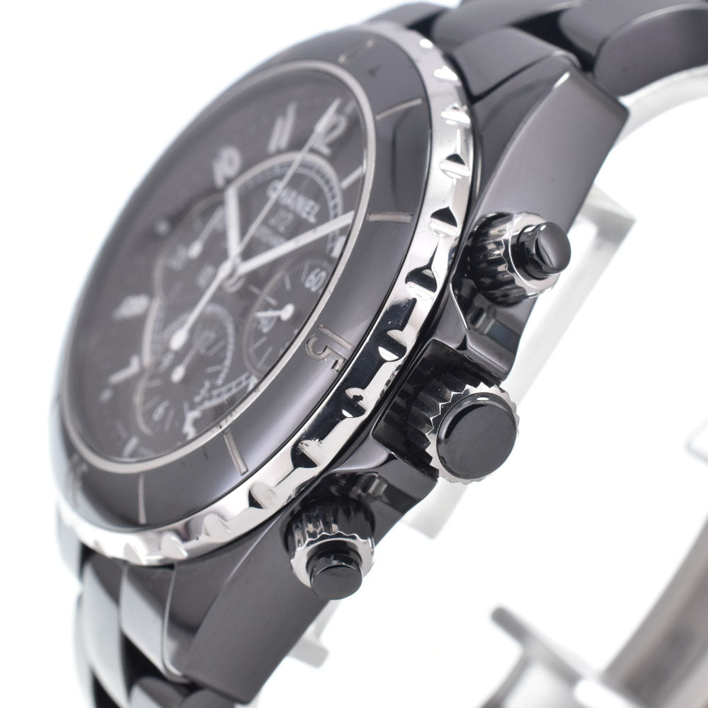 CHANEL J12 H0940 Ceramic chronograph black Dial Automatic Men's
 Watch J#150016