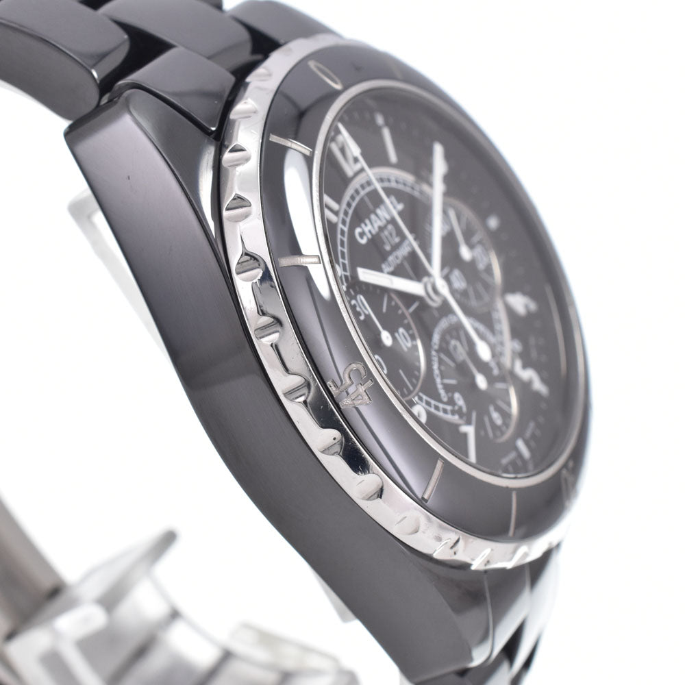 CHANEL J12 H0940 Ceramic chronograph black Dial Automatic Men's
 Watch J#150016