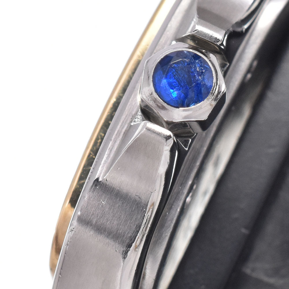 with paper CARTIER Santos Galve SM W20012C4 Stainless Steel/K18YG Ivory Dial Quartz Ladies
 Watch L#150018