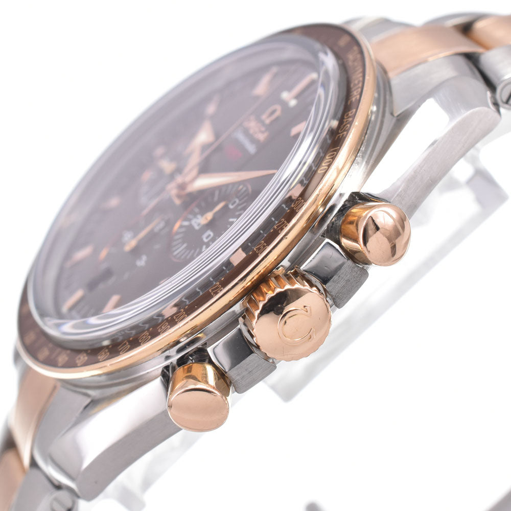 with paper OMEGA Speedmaster Broad Arrow 1957 321.90.42.50.13.001 Co-Axial Brown Dial Automatic Men's
 Watch J#150022