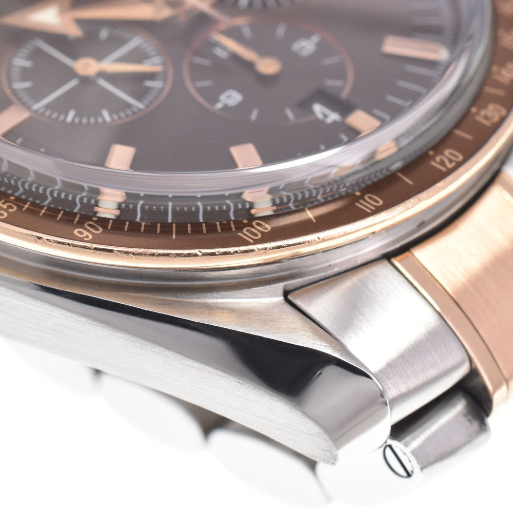 with paper OMEGA Speedmaster Broad Arrow 1957 321.90.42.50.13.001 Co-Axial Brown Dial Automatic Men's
 Watch J#150022