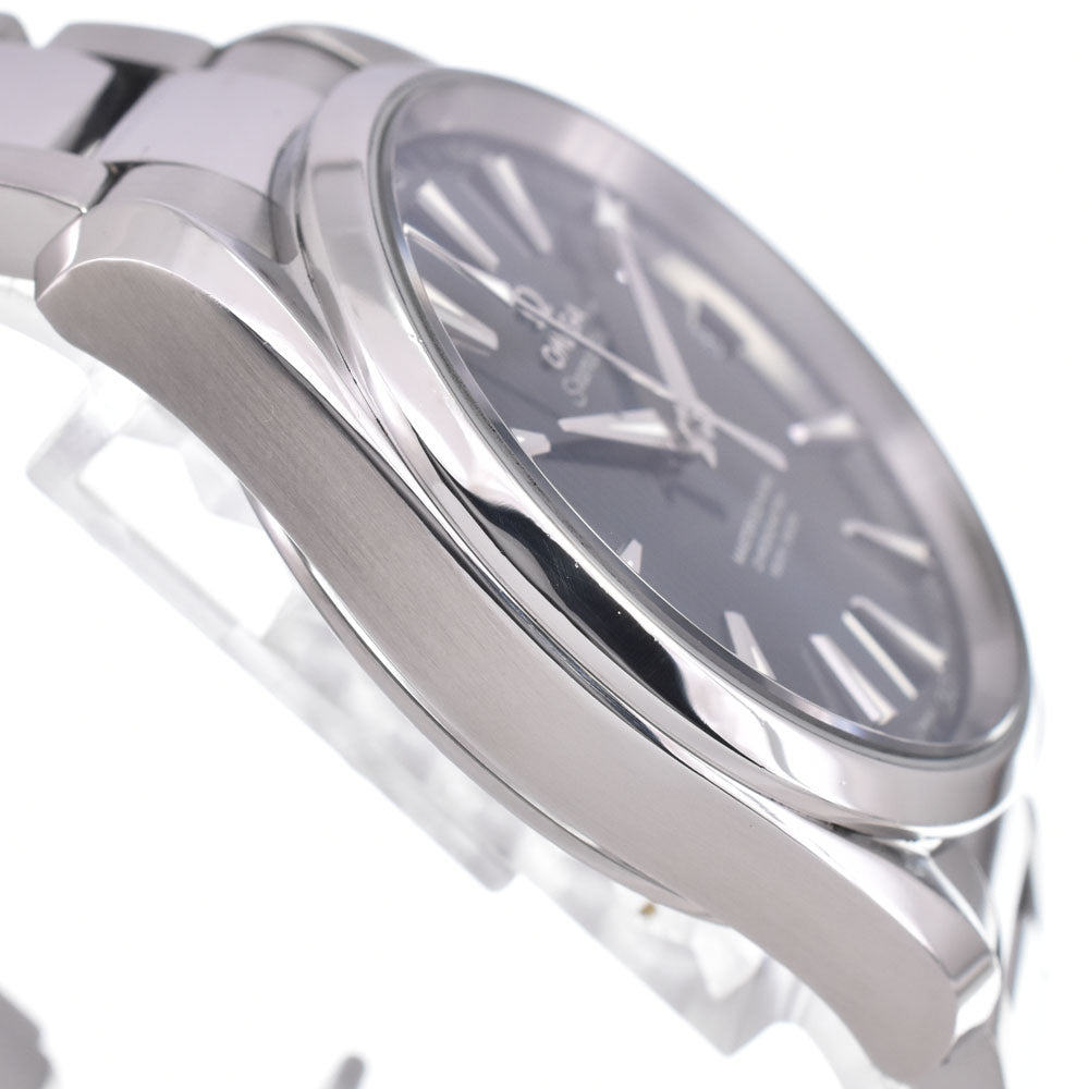 with paper OMEGA Seamaster Aqua Terra 231.10.42.21.03.003 Date CO-AXIAL blue Dial Automatic Men's
 Watch J#150027